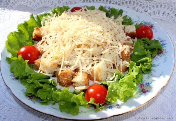 Цезарь с курицей